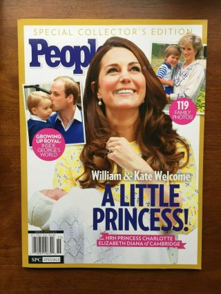 Prince William & Kate Welcome A Little Princess - People Collector 