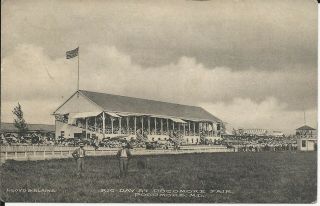 Old 1908 Pocomoke City Md Big Day @ The Fair Grandstand Wachapreague Va Virginia