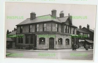 Old Postcard Martins Bank Northenden Manchester Real Photo Vintage 1938