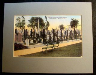 Hebrew Confederate Soldiers Cemetery,  Richmond,  Virginia,  Print