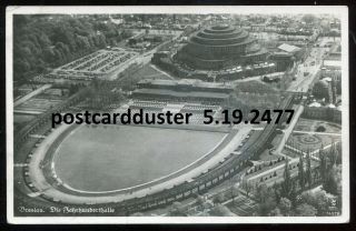 2477 - Germany Breslau/ Poland Wroclaw 1930s Jahrhunderhalle.  Real Photo Pc