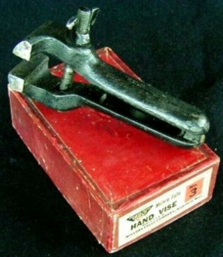 Millers Falls No.  3 Hand Vise - Old Stock -