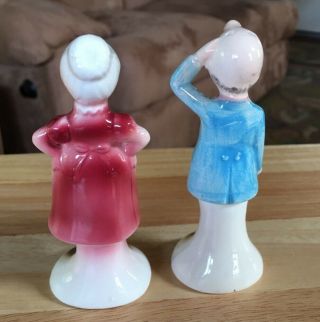 VINTAGE Old Couple Pregnant “you And Your Once More Salt & Pepper Shaker 2
