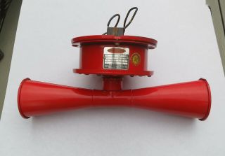 Vintage Faraday Fire Alarm Horn Fire Alarm System School Horn Fire Safety Bell
