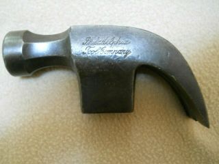 Vintage Philadelphia Tool Company Claw Hammer Head / Script Logo