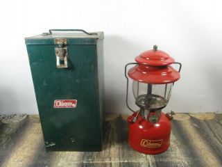 Coleman Lantern Model 200a Red Dated 5 - 68