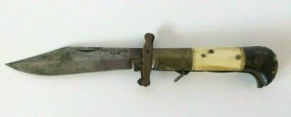 Antique Acculock Cutlery Knife Sheffield Custom Grips Ww2 Bring Back