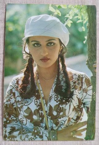 Bollywood Actress - Reena Roy - Rare Postcard Post Card