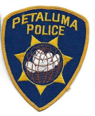 First Idssue Petaluma P.  D.  Patch