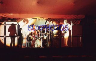 Mg97 - 166 The Who On Stage Vintage 35mm Color Slide