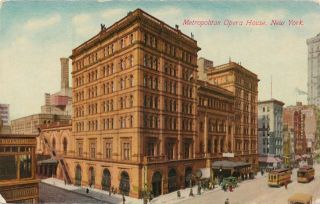York City – Metropolitan Opera House
