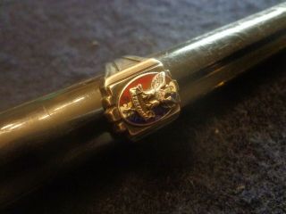 Vintage Sterling Silver Eagle Scout Ring Size 10