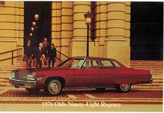 Kansas City 76 Olds Ninety Eight Advertising Cunningham Olds 27th Main 5x7 Mo