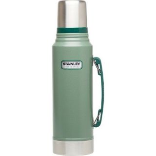 Stanley 1.  1 Qt Quart Classic Vacuum Insulated Thermos Bottle Hammertone Green