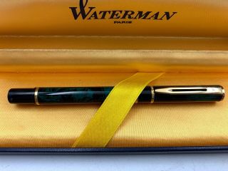 Waterman Rollerball Pen Laureat Green Marble Rollerball Pen Refill