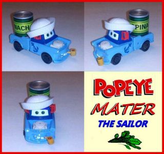 Disney Pixar Cars 3 Custom Mater - Popeye Mater The Sailor -