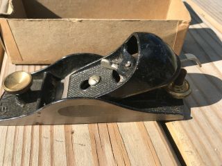 Vintage Stanley No.  9 - 1/4 Block Plane With Box.  usps Priority Ship 2