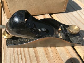 Vintage Stanley No.  9 - 1/4 Block Plane With Box.  usps Priority Ship 3