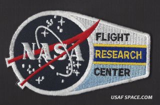 Nasa Flight Research Center 4.  25 " Nasa Dryden Edwards Ksc Space Patch -