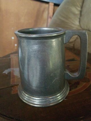 Armetale Pewter 12 Oz Beer Tankard Mug Stein Tavern Barware,  Probably Wilton