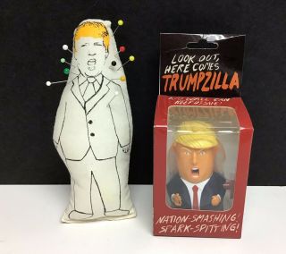 2 Gag Gifts Trumpy Voodoo Doll Donald Trump Potus Gag Novelty Gift Politics