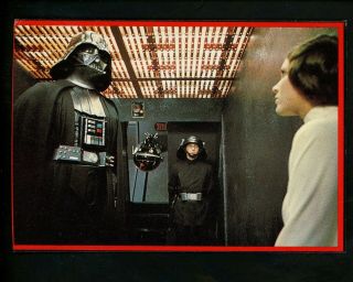 Movie / Cinema Chrome Postcard Star Wars A Hope Darth Vader Princess Leia