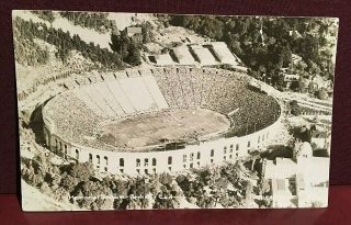 1948 Postmarked Rppc Football Berkeley California Ca Memorial Stadium - - Sc
