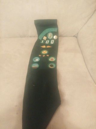 Vintage Gsa Girl Scout Badges,  Pins,  Sash