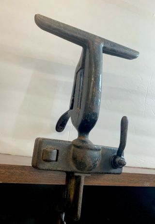 Vintage Antique Henry Disston & Sons Hand Saw Vise Clamp