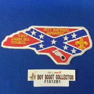 Boy Scout Jsp East Carolina Council 1977 National Jamboree Patch