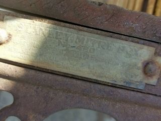 Vintage Stanley No.  460 Cast iron Miter Box 2