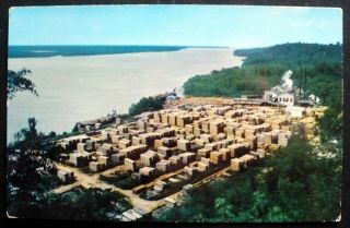 1950s Oldest Band Sawmill,  R.  F.  Learned & Son,  In America,  Natchez,  Mississippi
