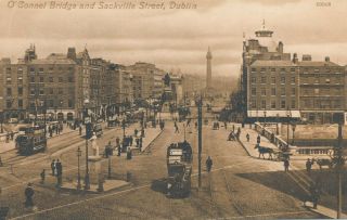 Dublin – O’connell Bridge And Sackville Street
