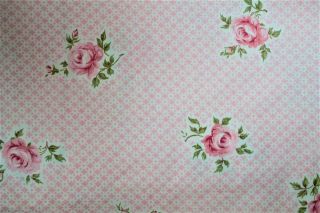 Vintage Mcm Floral Duvet Blanket Cover Country Cottage Roses Floral 78” X 88 "