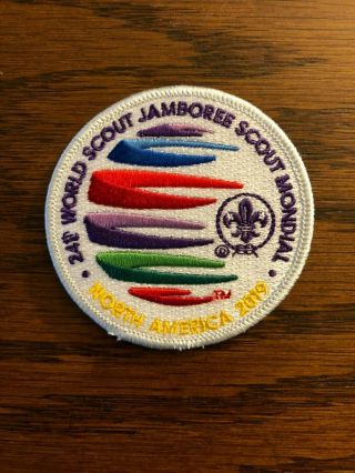24th World Scout Jamboree 2019 Ist Staff Patch Summit Uniform Badge Bsa Usa