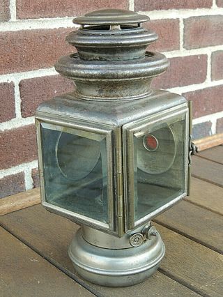 Antique Auto Corcoran Lamp Co.  Kerosene Light,  Lantern Early 1900’s,