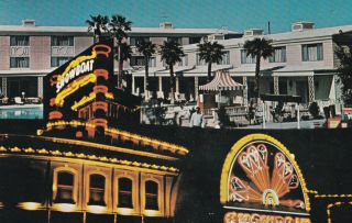 Showboat Casino Las Vegas Nevada Postcard 1960 