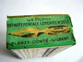 Dip Pen Nibs Box " Departementale Cementée " N° 2552