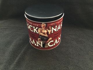 Duluth Trading Co.  Buck Naked Man Can (empty)