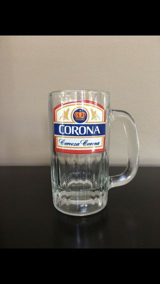 Cerveza Corona San Juan Puerto Rico Senadores Glass Mug