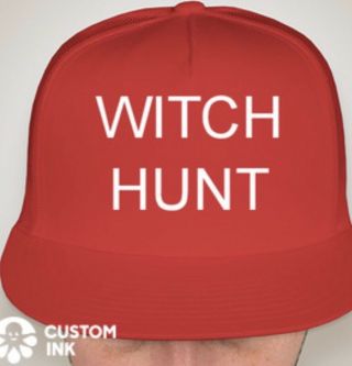 Witch Hunt Hat Cap Make America Great Again Donald Trump Kimmel Republican