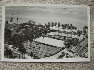 Rppc - Singapore - Sea View Hotel - Air View - Postally - Dempsey Road - 1954 - Malaysia