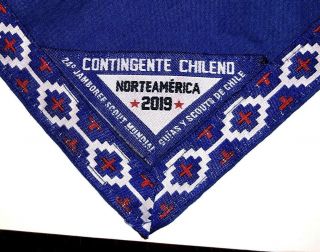 Chile Contingent Contingente Chileno 2019 24th World Scout Jamboree Neckerchief