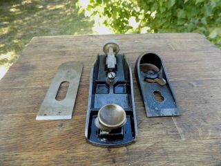 STANLEY No.  60 - 1/2 Low Angle Block Plane W/ Adjustable Throat STANLEY MADE IN USA 3
