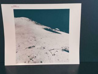 8 " X 10 " Nasa Numbered Glossy Photo Of Moon Scene From The Apollo 15 Mission