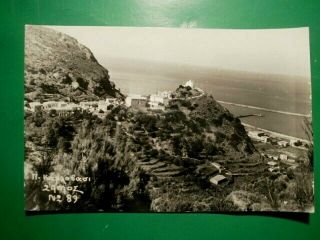 Greece Samos Karlovasi Old Photo Post Card 1950 Ca