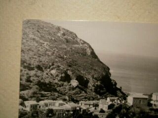 GREECE SAMOS KARLOVASI OLD PHOTO POST CARD 1950 CA 5