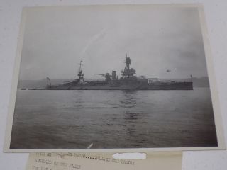 1930 Press Photo: Us Navy Battleship Uss Texas In Hudson River