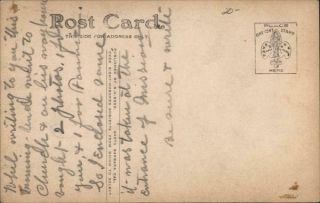 RPPC Santa Barbara,  CA President Roosevelt at The Mission California Postcard 2