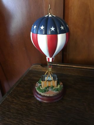 Skybound By Harbour Lights Hot Air Balloon Longaberger Office 2004 Rare